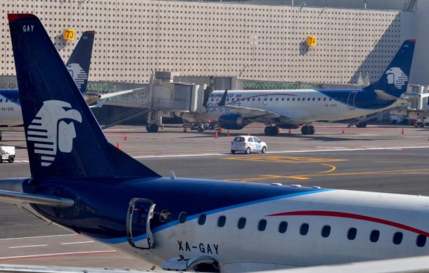 Cancelan 49 vuelos de Aeroméxico y Aeromar por contagios Covid entre trabajadores