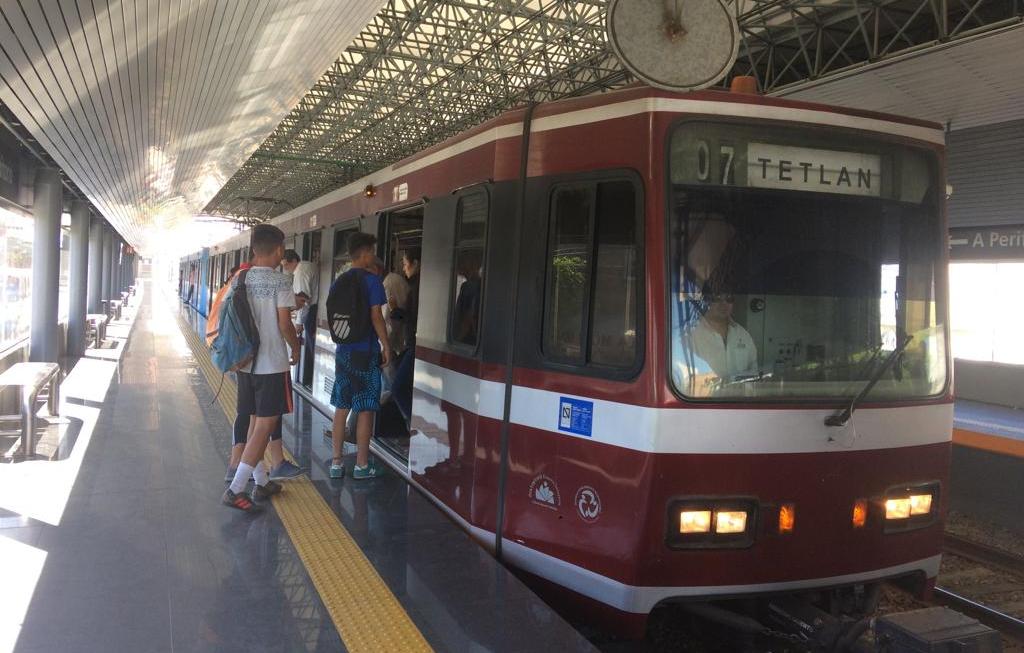 Choque afecta la operación de la Línea 1 del Tren Ligero Notisistema