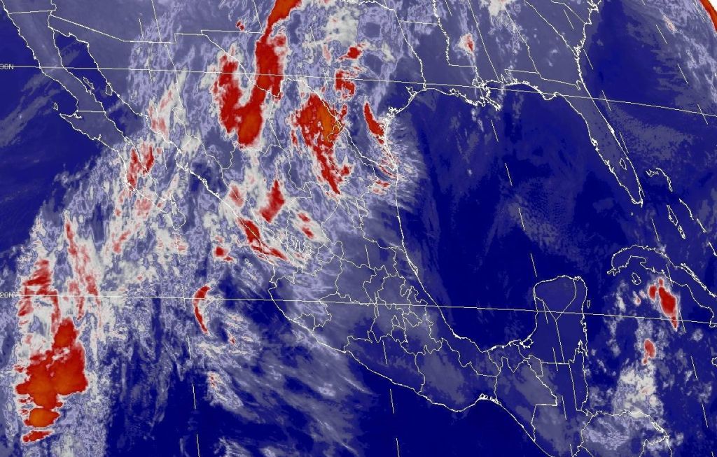 Frente frío 23 generará lluvias en el norte y noreste del país