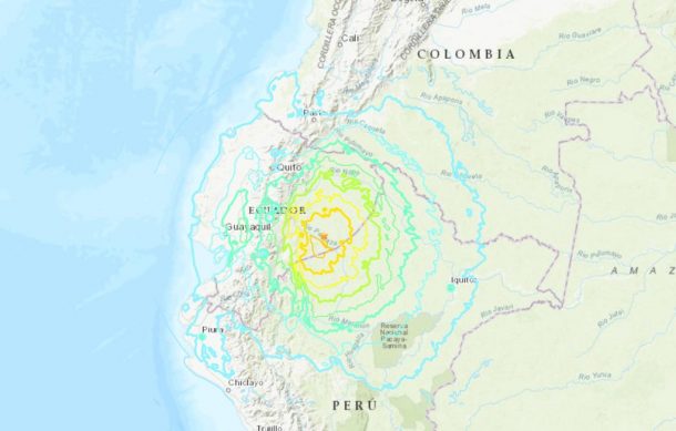 Sismo sacude el este de Ecuador
