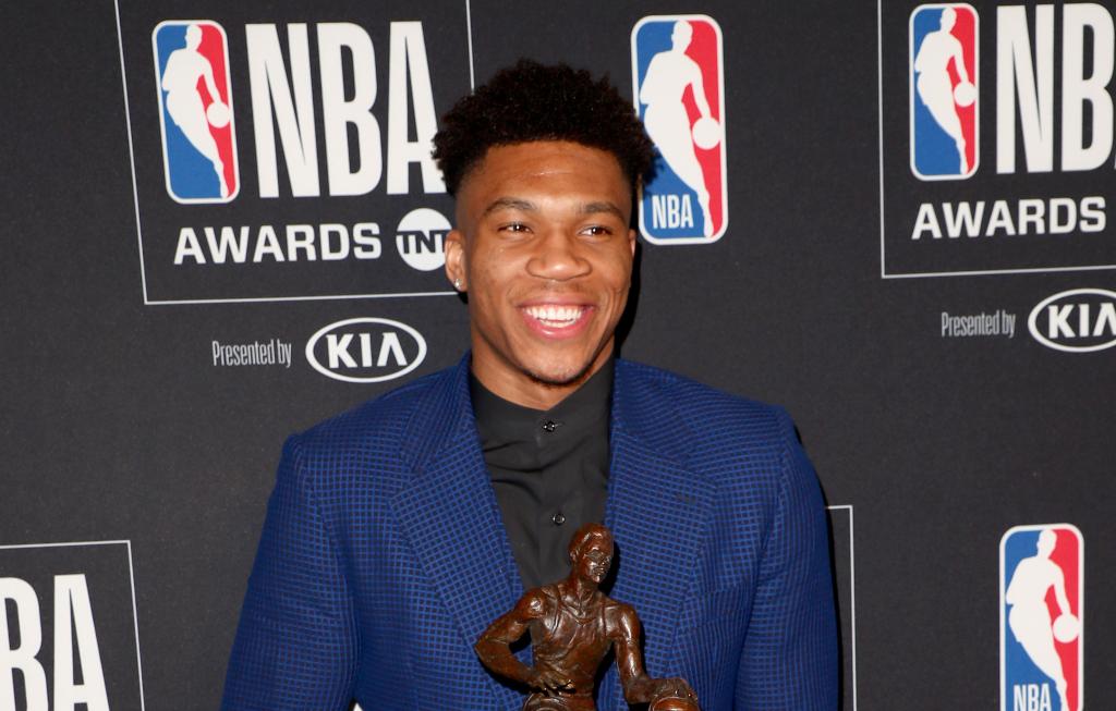 Giannis Antetokounmpo, el Jugador Más Valioso de la temporada en la NBA