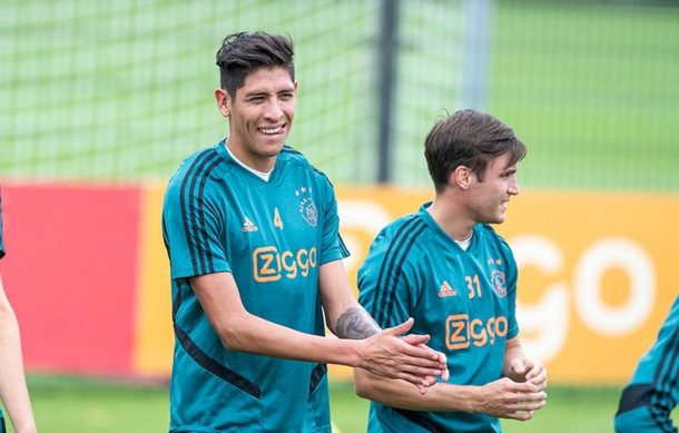 Edson Álvarez mete gol en empate del Ajax, en Holanda