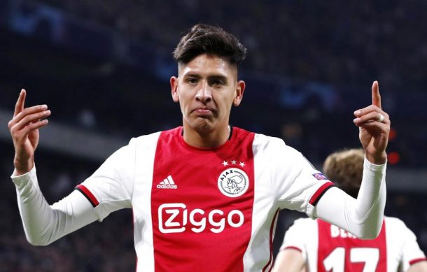Edson Álvarez marca su primer gol en la Liga de Holanda en triunfo del Ajax