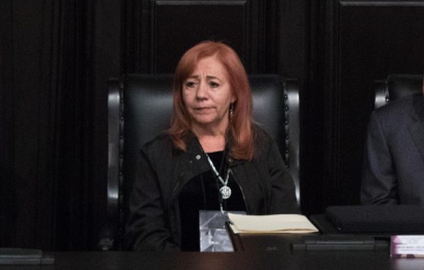 Presenta Rosario Piedra su informe 2022 frente a CNDH