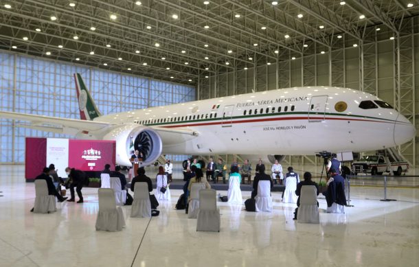 Ofrecen avión presidencial a Delta