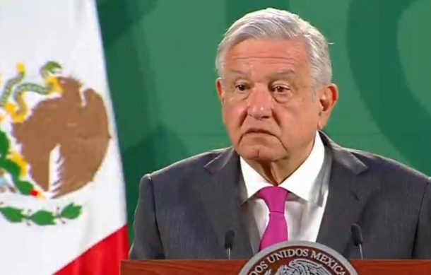 Dice López Obrador que ha sido muy rápida su recuperación tras contagiarse de Covid