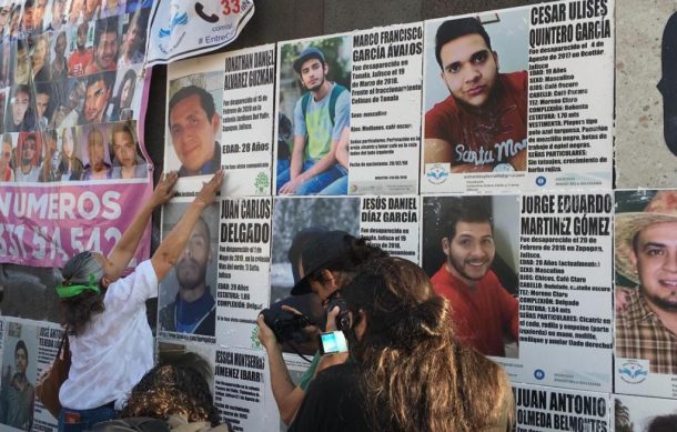 Lamentan desorden que existe en las cifras sobre desaparecidos