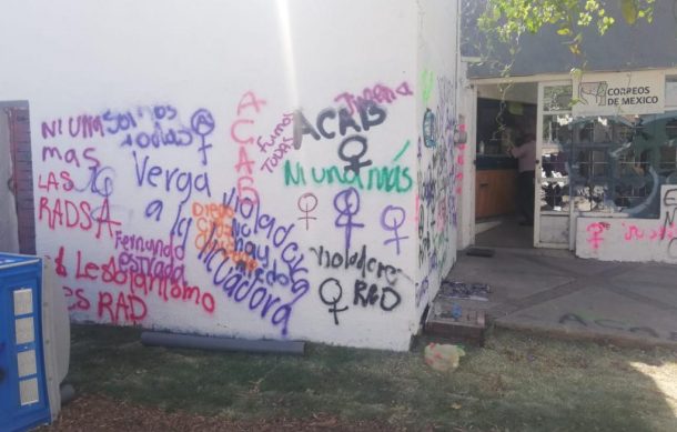 Guadalajara no retirará pintas tras protesta feminista