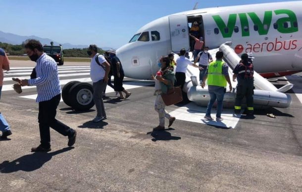 Avión con 127 pasajeros sufrió accidente al despegar del aeropuerto de Vallarta