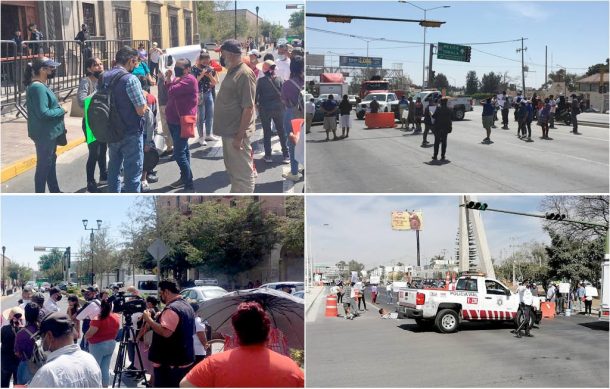 Arrecian protestas por falta de agua: Bloquean Periférico Norte y avenida Hidalgo en Zapopan