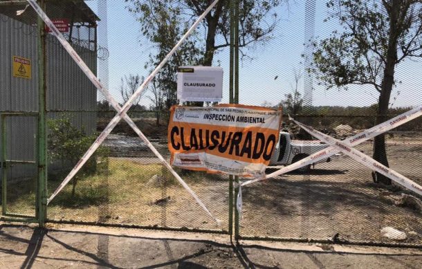 Tras incendio, clausura Proepa predio que almacenaba llantas en Tlaquepaque