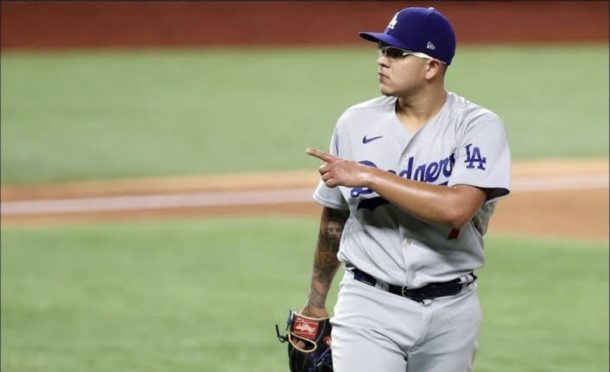 Julio Urías consiguió su victoria 20 en la temporada del béisbol de Grandes Ligas