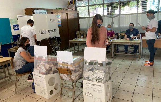 Aprovechan para votar antes de ir a comer