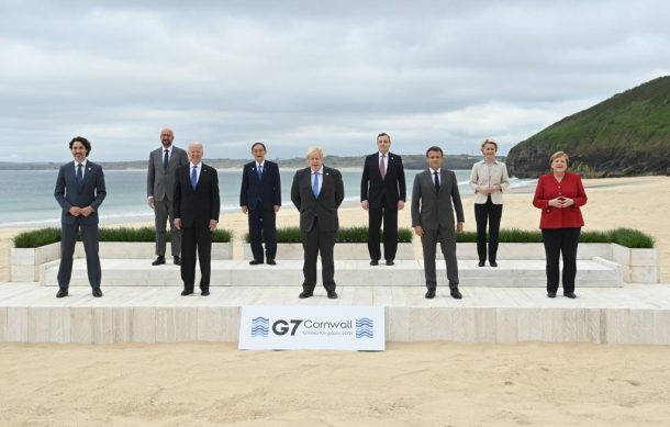 Líderes del G7 inician cumbre en Inglaterra