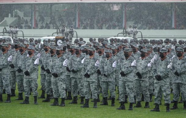 Lluvia impide evento de López Obrador para conmemorar segundo aniversario de la GN