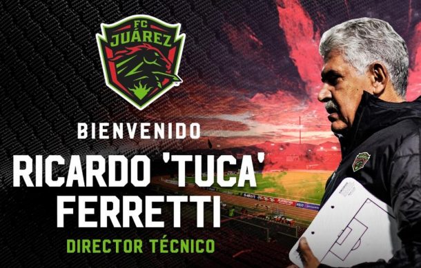 “Tuca” sólo duró tres días sin equipo; ya es entrenador de los Bravos de Juárez