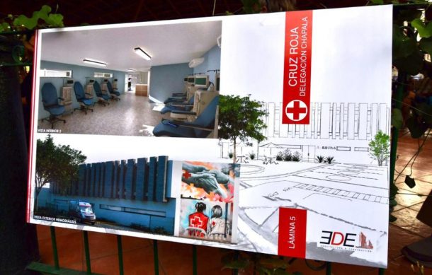 Reconstruirán instalaciones de Cruz Roja en Chapala