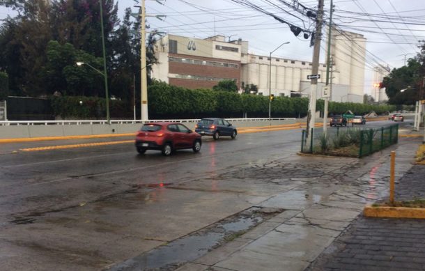 La lluvia de esta mañana provoca varios incidentes en la ciudad