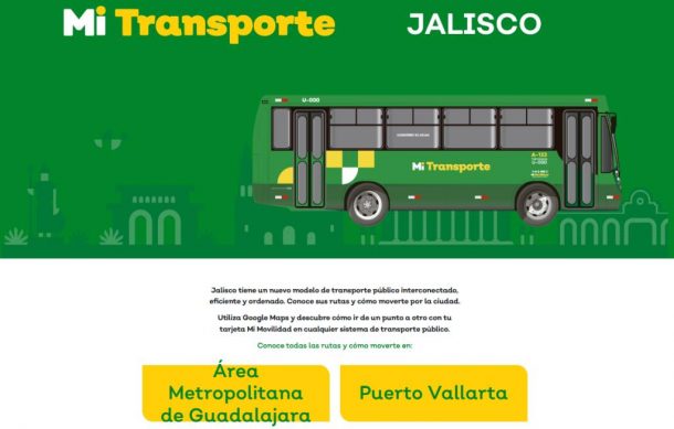 Abren plataforma Mi Transporte para consultar rutas y horarios