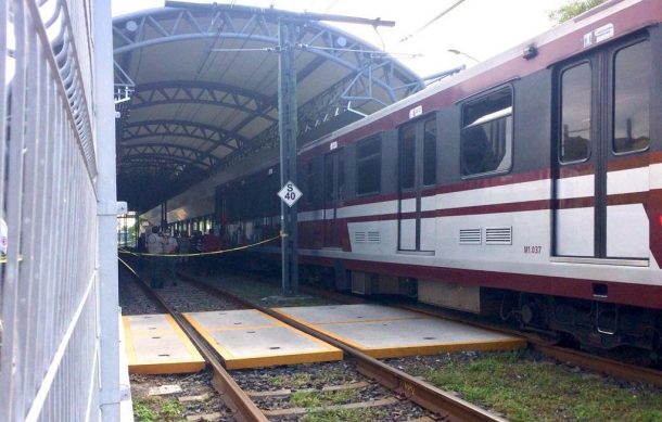 Se registra nuevo accidente con el Tren Ligero