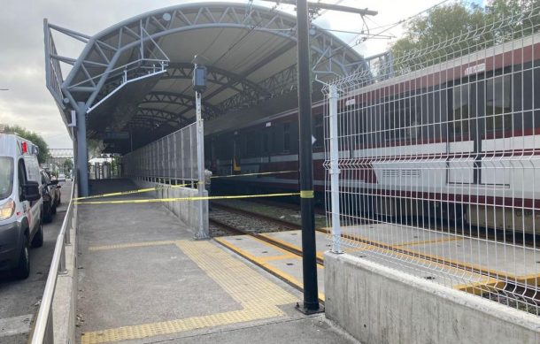Más de tres horas estuvo suspendida la Línea Uno del Tren Ligero por accidente