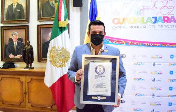 Recibe Guadalajara, Récords Guinness por videos de carrera virtual