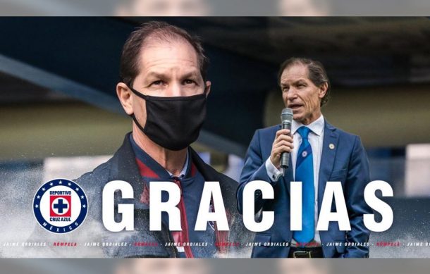 Deja Jaime Ordiales la dirección deportiva de Cruz Azul