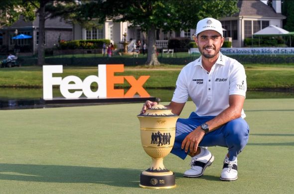 Abraham Ancer se convierte en el primer golfista mexicano que gana el título en el Campeonato Mundial de Golf