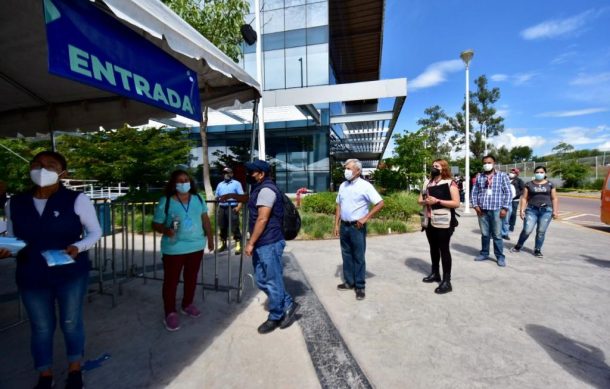 Implementarán operativo vial ante caos que se vive con Macromódulo de vacunación en Tlajomulco