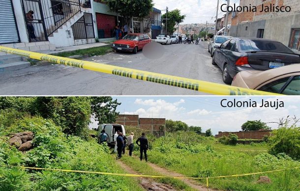 Se registran dos homicidios esta tarde en calles de Tonalá