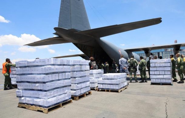 México envía a Haití tres aviones con ayuda humanitaria