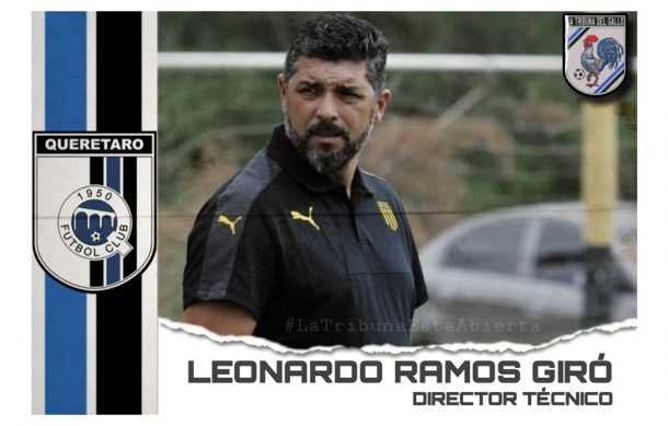 Presenta Querétaro a Leonardo Ramos como su nuevo entrenador