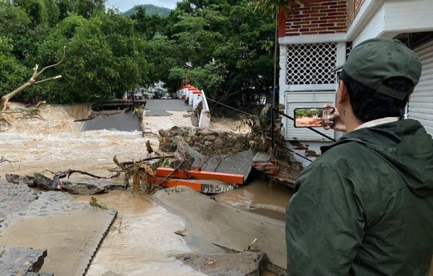 Cumple diez días la búsqueda de Luz Berenice tras ser arrastrada por el río Cuale