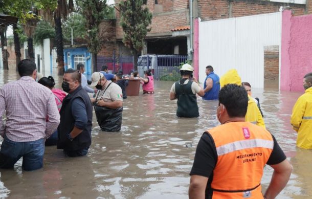 Instalan albergue para atender a damnificados por inundaciones en Tlaquepaque