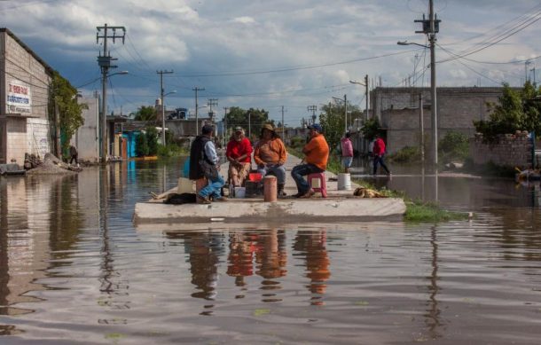 Exigen castigo a culpables por la inundación en Tula