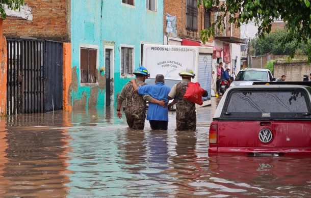 Más de tres mil viviendas sufrieron daños por las lluvias en Jalisco