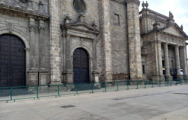 Protegen contra pintas varios edificios del Centro de Guadalajara