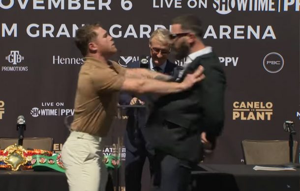Se caldean los ánimos entre “Canelo” y Plant