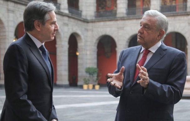 López Obrador se reunirá al mediodía con Blinken