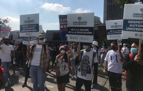 Amaga UdeG con mantener protestas en las calles
