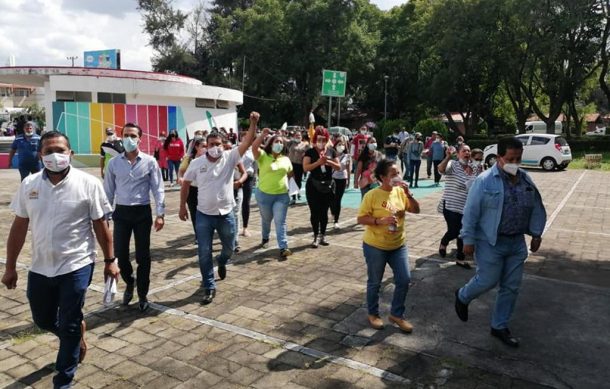 Sindicato del DIF Guadalajara deja las oficinas del Centro de Amistad Internacional