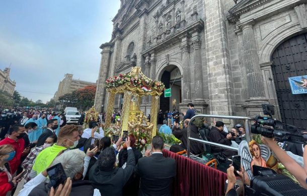 “La Generala” realiza recorrido hacia la Basílica de Zapopan