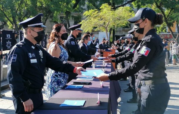 Llegan nuevos policías a las calles de Guadalajara