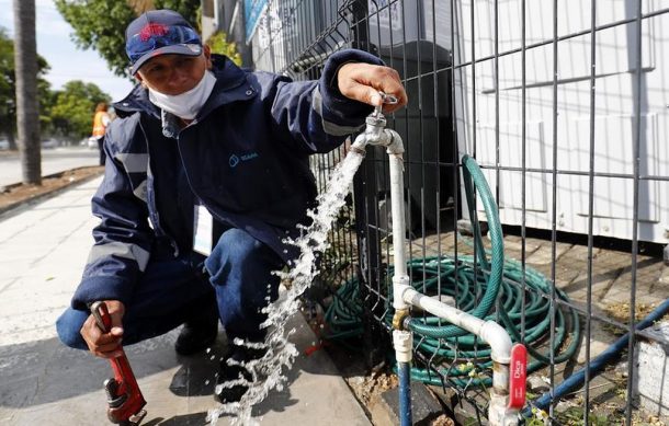 Descartan desabasto de agua en la Zona Metropolitana de Guadalajara