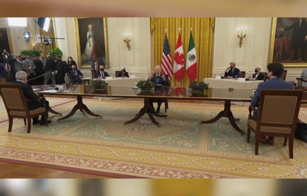 López Obrador, Biden y Trudeau realizan cumbre trilateral