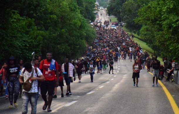 Se disuelve la caravana de migrantes haitianos