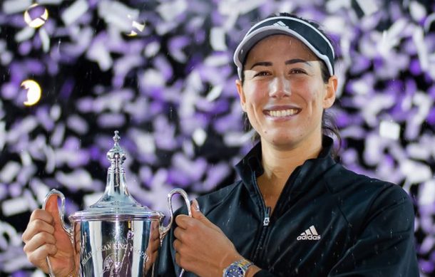 Garbiñe Muguruza se corona en el WTA Finals de Guadalajara