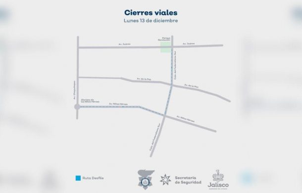 Cerrarán las avenidas Federalismo y Niños Héroes por desfile del Atlas