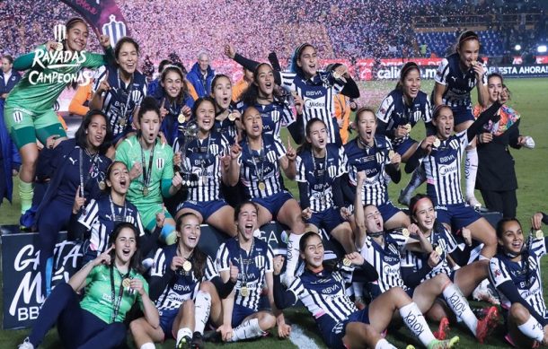 Monterrey consigue su segundo titulo en la Liga Femenil