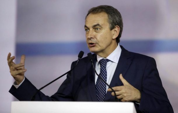 Para fortalecer la democracia latinoamericana debe haber unidad: Rodríguez Zapatero